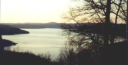 The view of the deck off the chapel at sunset!  It was awesome....