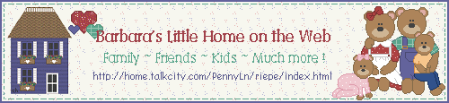 Barbara's Little Home on the Web